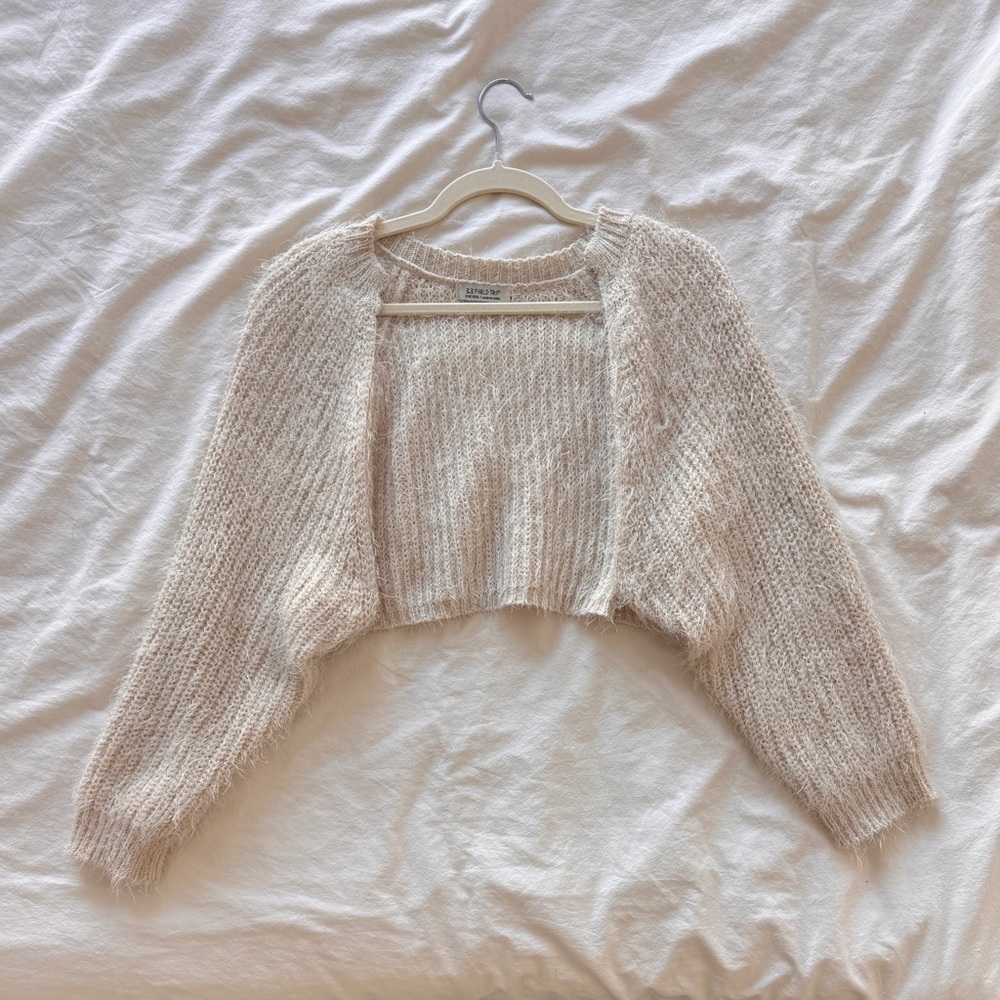 Cream Knit Shrug/Cardigan/Bolero